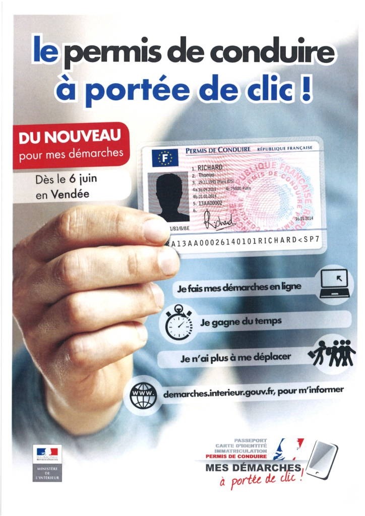 Le permis de conduire à portée de clic ! Le permis de conduire à portée de clic !