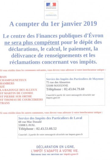 Services des impôts