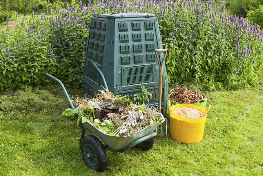 Distribution de compost