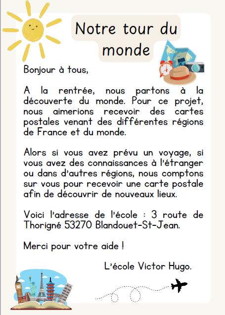 Notre tour du monde