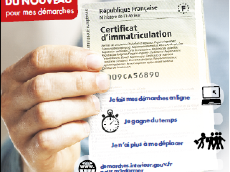 La carte grise à portée de clic !
